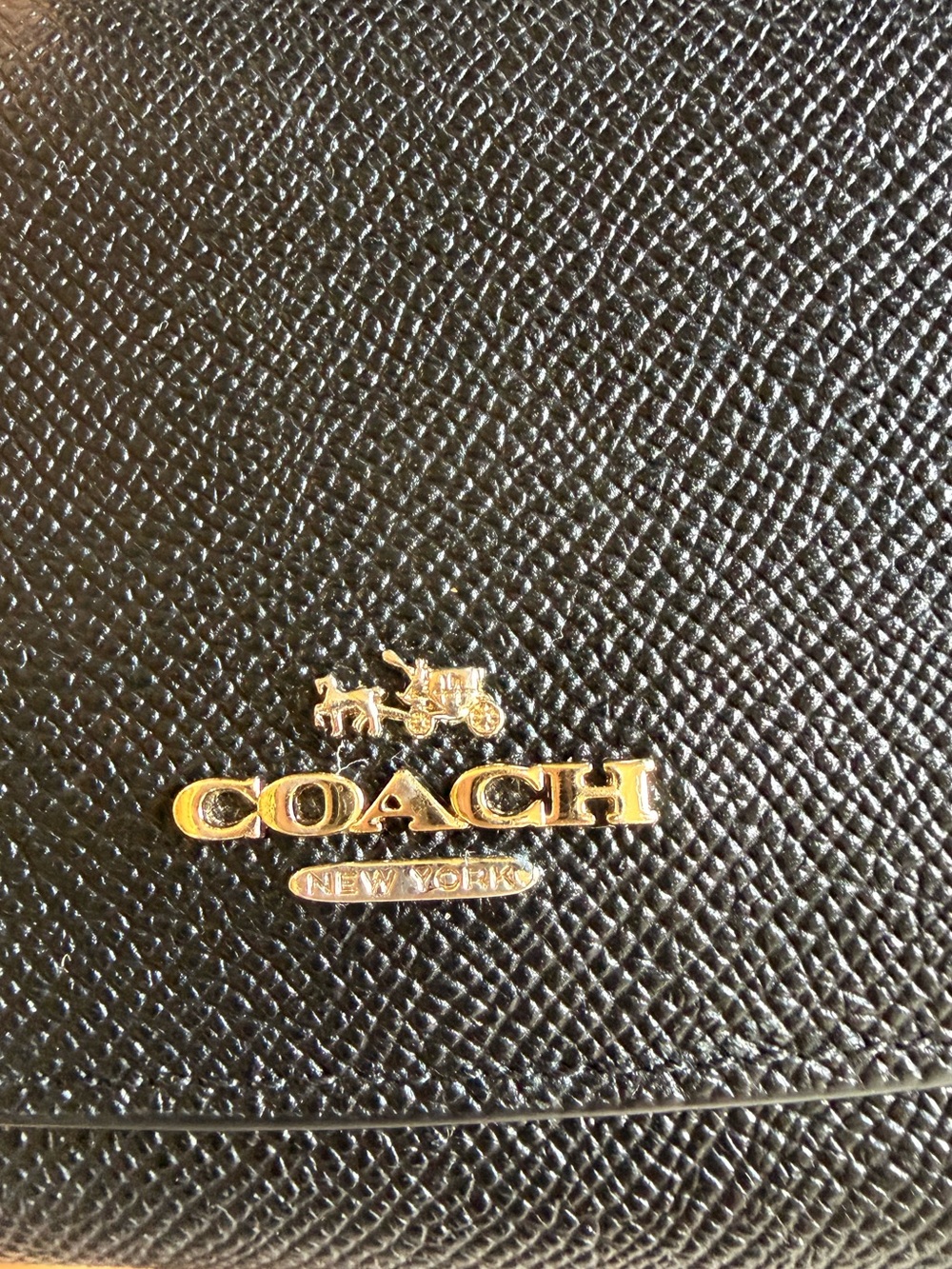 Coach black leather wallet - Picture 6 of 8